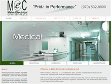 Tablet Screenshot of malmelectric.com